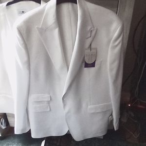 Tayion By Montee Holland Sport Coat. 48 reg White